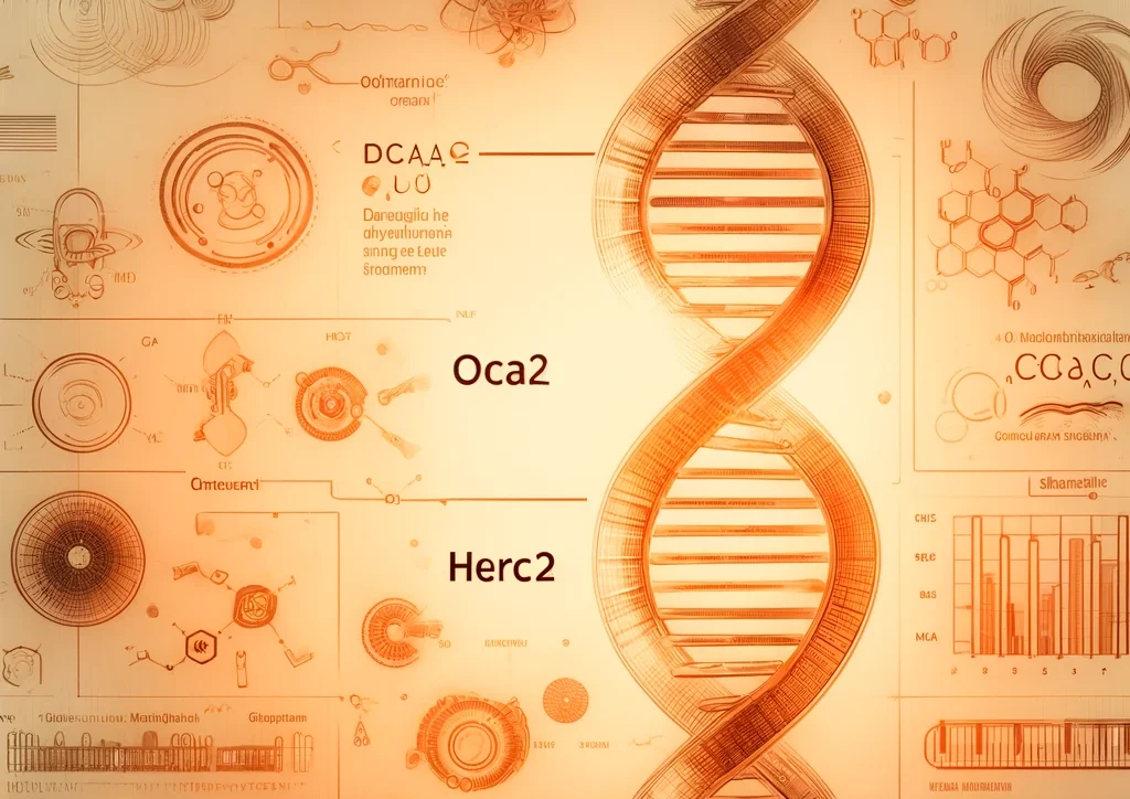 Verloskundigen PuurBegin - OCA2 en HERC2