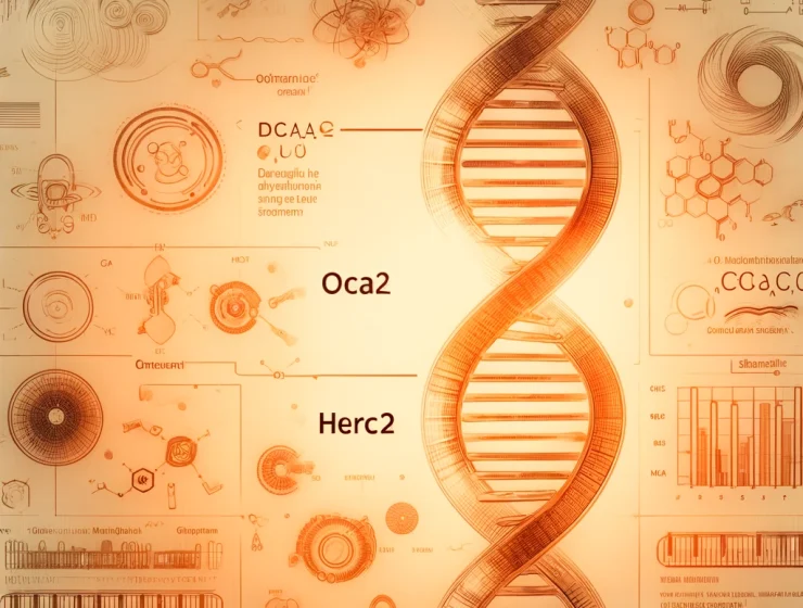 Verloskundigen PuurBegin - OCA2 en HERC2